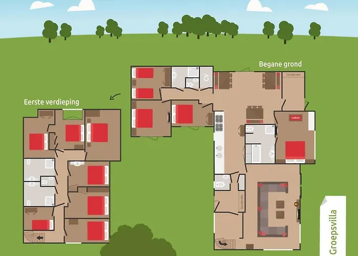 Hotel Groeps 24 Pers.